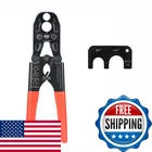 Iwiss/icrimp Pex Pipe Copper Ring Crimping Tool Kit For 1/2 3/4 New. Price: $85.94.