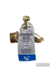 Everbilt 3/4" Brass Hose Bibb Valve Mip X Mht 103-004EB New. Price: $9.99.