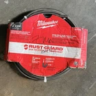 Milwaukee Tool 48-53-2563 1/4" X 25' Inner Core Bulb Head Cable W/ Rust Guard New. Price: $66.49.