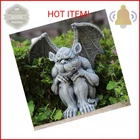 Owmell Gargoyle Statue Garden Guardian Sculpture Figurine Gothic Indoor Outdoor New. Price: $36.43.