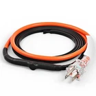 Vevor Self-regulating Pipe Heating Cable 3FT 5W/FT Tape With Thermostat New. Price: $21.90.