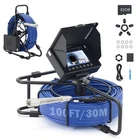 4.3 In. Sewer Camera 98FT/30M Cable Length Marker IP68 8500MAH Us New. Price: $219.99.