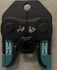 Milwaukee 49-16-2630P M18 3/8" Viega Pureflow Jaw Short Throw Press Tool New. Price: $145.00.