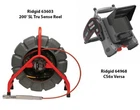 Ridgid 200' Color Self Leveling Tru Sense Reel (63603) CS6X Versa (64968) New. Price: $13865.32.