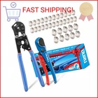 Ouru 2 1 Ratchet Pex Crimping Tool Cinch And Remove Combo Function Pipe New. Price: $43.16.