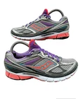 Saucony Guide 7 Powergrid Purple Silver And White Sneakers Women Size 8.5 Pre-owned. Price: $28.00.