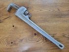 Ridgid Tool 824 24" Aluminum Pipe Wrench Heavy Duty Ridge Co. Ohio Usa Used. Price: $49.95.