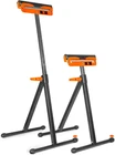 Adjustable Roller Stands With Edge Guide, Two Pack, 500-POUND Capacity (4289-2) New. Price: $54.99.
