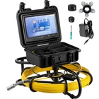 Sewer Camera, 150 Ft Pipeline Inspection With 9-INCH Screen, Waterproof New. Price: $703.28.