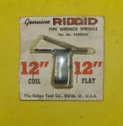 Ridgid 2680396 E-2674 Pipe Wench Springs 12" New. Price: $12.99.