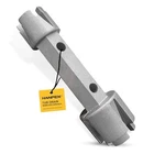 Hanpex Tub Remover Wrench - Dual Ended For Bath & Shower Drains, Closet New. Price: $19.38.