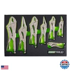 Oemtools 23987 7-PIECE Set Locking Pliers Curved And Long Nose Vise Grips For New. Price: $185.58.