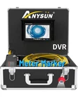 100FT Sewer Inspection Camera With 7" Monitor, Dvr & 12 Led Lights New. Price: $633.99.
