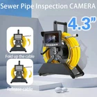 Maotewang Sewer Camera 98.4FT/30M Pipe Inspection Hd Drain 4.3'' Monitor New. Price: $321.83.