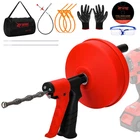 Xfire-gear 50 Ft Double Mode Drain Snake Tools 11-IN-1 Auger For Sink And New. Price: $111.67.