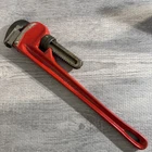 Vintage Pipe Wrench Heavy Duty Steel - 18 China Used. Price: $30.00.
