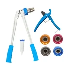 Precision Pex Pipe Expander Tool Kit W/ 3/8",1/2",3/4",1" Expansion Heads Manual New. Price: $70.42.