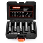 7 Pcs Bolt Extractor Kit 3/8" Drive Spark Plug Removal Extraction Socket Tool New. Price: $33.93.