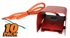Qty 10 Toledo Pipe 36642 B294 Foot Pedal Switch Fit Ridgid 300 535 1224 Thread New. Price: $1349.99.