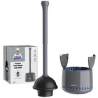 Mr.siga Toilet Plunger With Holder, Heavy Duty Sturdy Handle For... New. Price: $39.48.