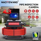 Sewer Camera 4.3" Lcd Monitor Hd Drain Pipe Inspection 17MM Dvr 30M Cable New. Price: $217.08.