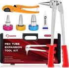 Saker Tube Expansion Tool Kit Pex-a With 1/2'', 3/4'',1'' New. Price: $94.20.