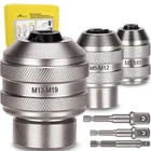 Topec Tap Sockets, 6-PIECE Set, Extraction Tool, Cr-mo Steel, Adju... New. Price: $40.82.