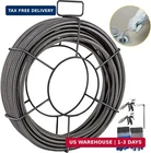 Vevor Drain Cleaning Cable 100 Ft X 3/8 Inch, Solid Core Steel Sewer With New. Price: $107.26.