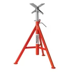 Ridgid 56662 V-head Pipe Stand, 2, 500 Lb Max Load Capacity, Adj Leg, 52 In New. Price: $143.99.