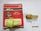 Milton S-603 Industries 3/8" Id Male Hose End New. Price: $6.49.