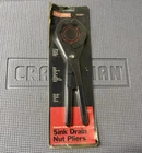 Sears Craftsman Usa Rare Sink Drain Nut Pliers 55661 Made Brand New!. Price: $89.99.