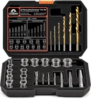 Coobeast 26PCS Bolt Extractor Kit Left Handed Drill Bit New. Price: $66.71.