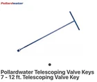 Pollardwater 7 - 12 Adjustable Telescoping Valve Key 54801 New. Price: $299.99.
