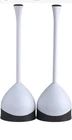 Clorox Toilet Plunger With Hideaway Caddy, Set Of 2 For Bathroom Organizatio Open. Price: $12.99.