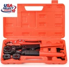 Icrimp Pex Pipe Crimping Tool Kit With Cutter & Gauge - Portable New. Price: $117.79.