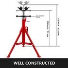Pipe Jack Stand With 4-BALL Transfer V-head Folding Legs 1500LB Welding New. Price: $96.84.