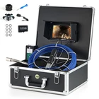 7" Sewer Camera 100FT/30M Self-leveling Drain 512HZ Transmitter Counter New. Price: $336.59.