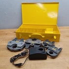 Rems Akku-press Pack Includes M54, M42, M35, M28 Jaws And Battery Charger Used. Price: $455.99.