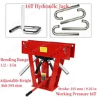Hydraulic Pipe Tube Bender Tool Manual Heavy-duty Bending Machine 16T Red New. Price: $215.81.
