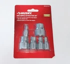 Husky 6 Piece Pipe Nipple Extractor Set 1/8 -3/4 Inch & 1/2" Shower Arm New. Price: $18.95.