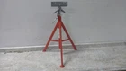 Ridgid RJ-99 55 In Max Height 1,000 Lb Load Cap Roller Head Pipe Stand (c) For. Price: $24.99.