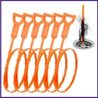 Drain Clog Remover, 25-INCH Hair Removal Tool, Plumbing New. Price: $18.69.