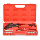 Iwiss Angle Pex Crimping Tools Combo Kits For 1/2" & 3/4" Orange New. Price: $97.94.