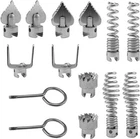 Drain Cleaner Cutter Head, 14PCS Combination Silver New. Price: $28.97.