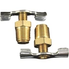 Milton Compressor Tank Drain Cock, 2-PK., 1/8IN. Npt, Model# S-614-2 New. Price: $14.49.