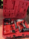 M18 18-VOLT Lithium-ion Cordless 1/4 1/2 Expansion Tool Kit With 3 Used. Price: $899.00.