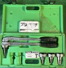 Wirsbo Quick & Easy Pipe Tool Kit With Multiple Heads In Green Case Used. Price: $100.00.