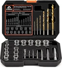 Coobeast 26PCS Bolt Extractor Kit Left Handed Drill Bit New. Price: $66.71.