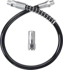 Grease Gun Accessory Kit 18 Inch Resin Spring Flex Hose, Normal Coupler, 1/8 New. Price: $16.58.