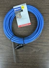 Kobalt 1/4-IN X 25-FT High Carbon Wire Power Snake For Drain New. Price: $12.50.